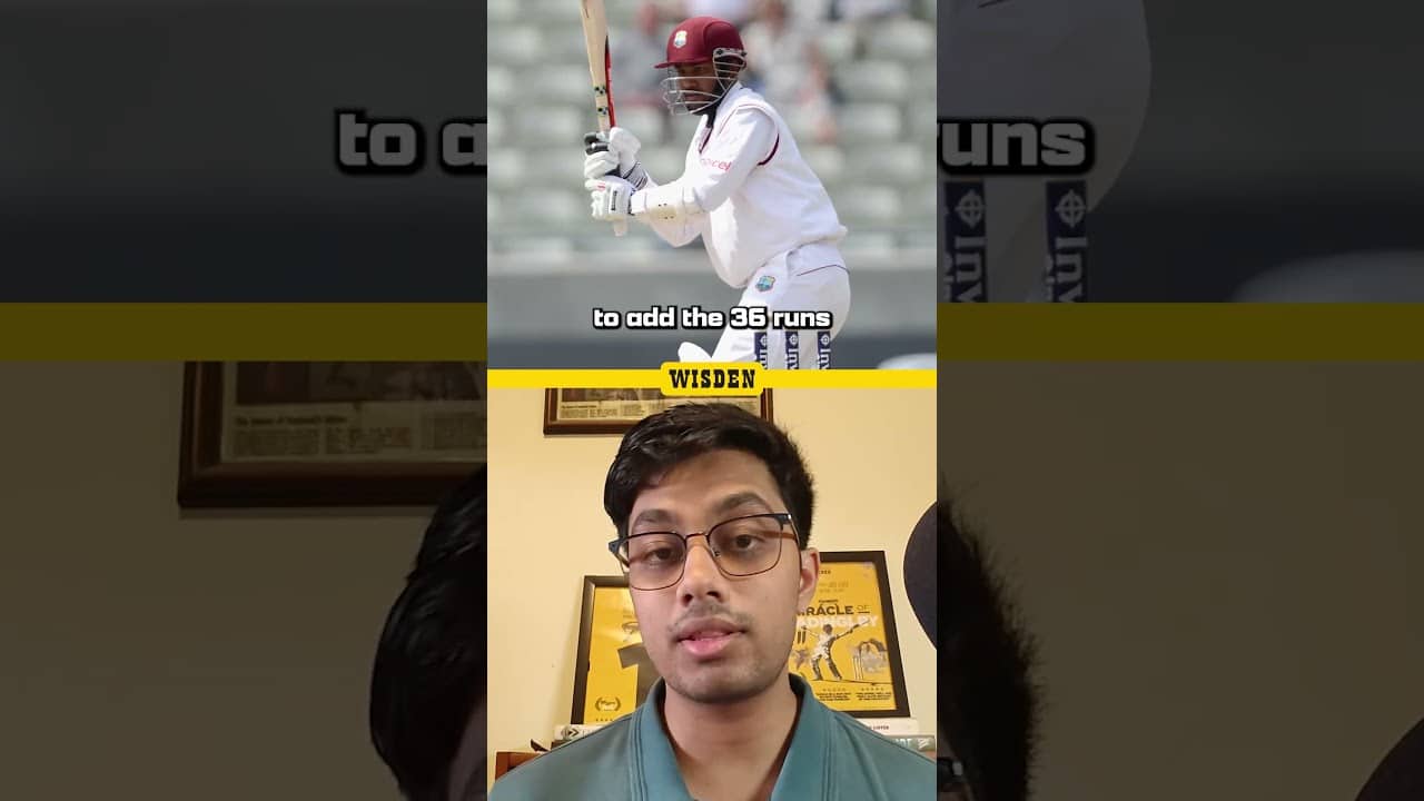 Denesh Ramdin did it first π #cricket