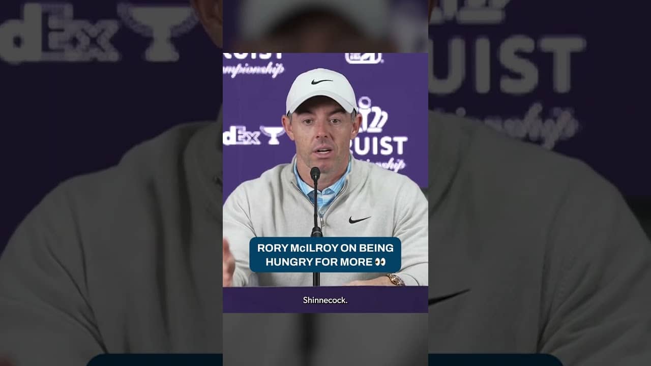 Rory McIlroy on staying motivated