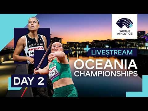 Livestream | Oceania Athletics Championships 2026 - Day 2