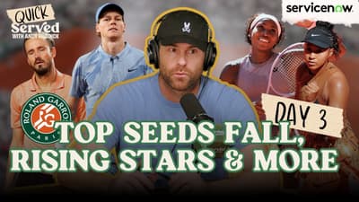 2026 FRENCH OPEN DAY 3 RECAP: Medvedev & Pegula Fall, Sinner Dominates & More