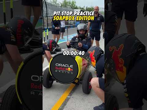I make it a sub-two second pit stop for the Team soapbox 🛞 #F1 #RedBullRacing CanadianGP ⏮️ 2024