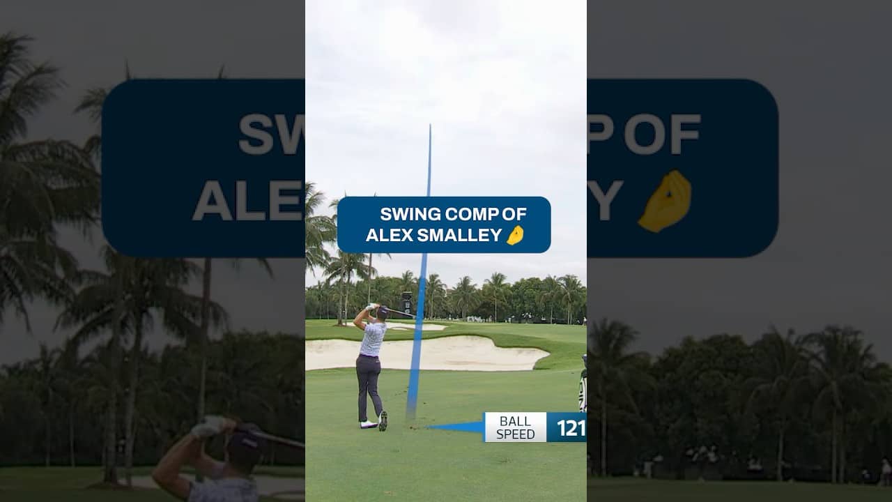 Alex Smalley’s SILKY swing 🏌️♂️