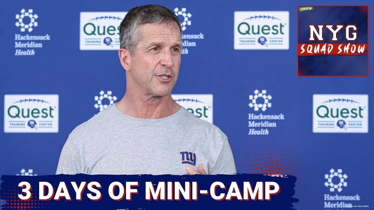 GIANTS SQUAD SHOW: Minicamp Day 1: OBJ Rumors, WR Battle, Trench Competition