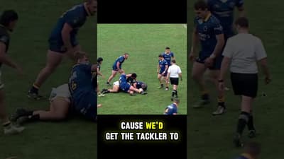 Rugby Tackle Assist and Disrupt Ruck #rugbycoaching #rugby #defencedrills