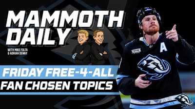 Mammoth Daily | May. 8, 2026: Free-4-All, Fan Topics, Player Summer Plans: Next Episode Tuesday