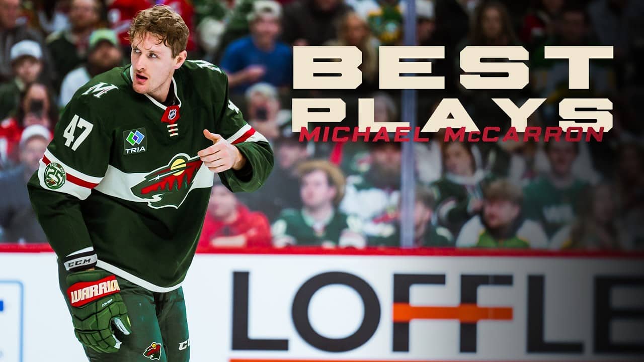 Michael McCarron's best plays with the Minnesota Wild ๐