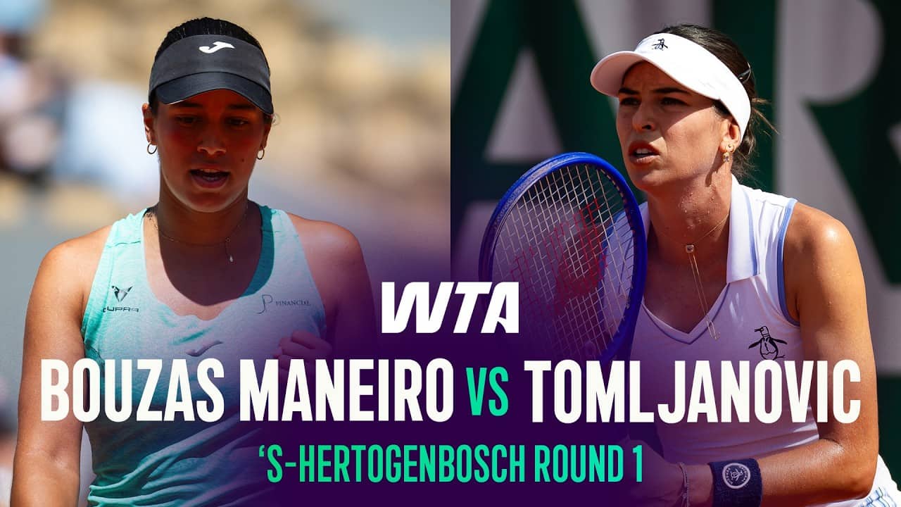 Jessica Bouzas Maneiro vs. Ajla Tomljanovic | 2026 's-Hertogenbosch Round 1 | WTA Match Highlights