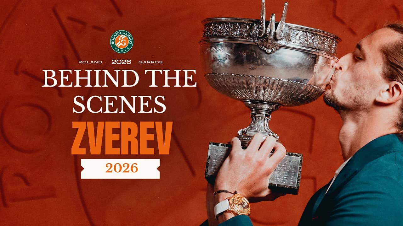 Alexander Zverev's title : Behind the Scenes | Roland-Garros 2026