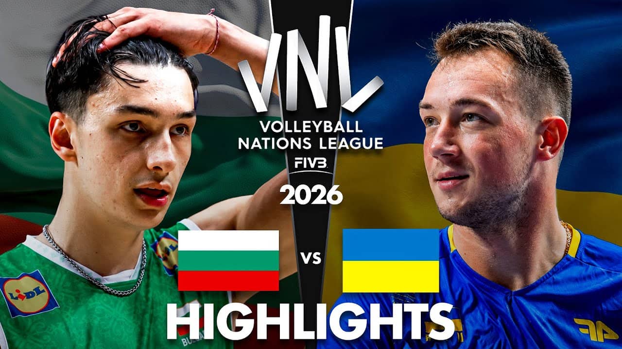 Bulgaria 🇧🇬 vs Ukraine 🇺🇦 | Highlights | Men's VNL 2026