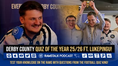 Derby County Quiz Of The Year 25/26 w/ LukePingu!