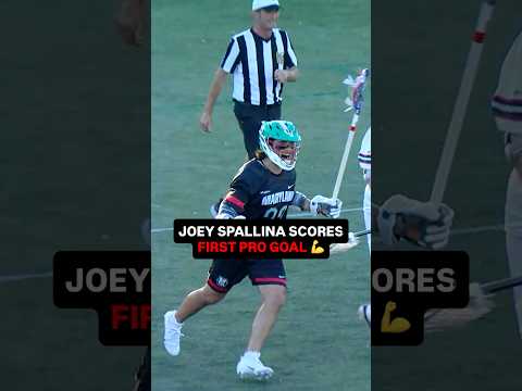 JOEY SPALLINA HAS GOAL NUMBER 1 πππ (via @pll , ESPN+)