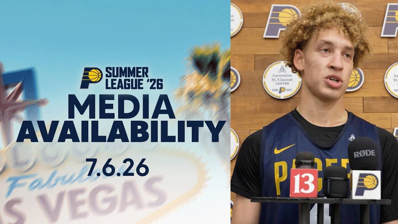 Indiana Pacers Summer League Media Availability | July 6, 2026