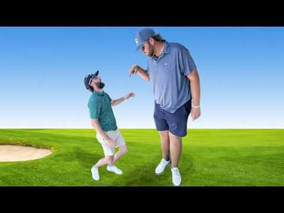 I Played the Largest Golfer in the World!