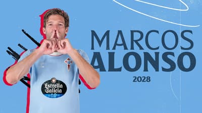 MARCOS ALONSO renueva hasta 2028: "Siento el cariño de la AFICIÓN"