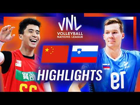 China ๐จ๐ณ vs. Slovenia ๐ธ๐ฎ - Highlights | Week 1 | Men's VNL 2026
