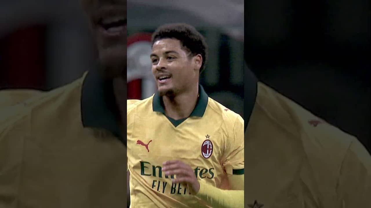 Celebrating Koni’s first birthday in Rossoneri colours 🥳 | | #Shorts