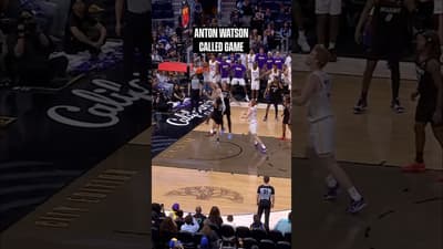 ANTON WATSON CALLED GAME 😤 #lakers
