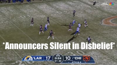 We Will Never See a Throw Like This in Our Lives