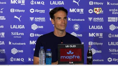 Íñigo Pérez tras el Alavés 1 - Rayo Vallecano 2