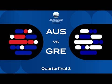Quarter-Final 3 | World Aquatics Women’s U18 Water Polo Championships 2024