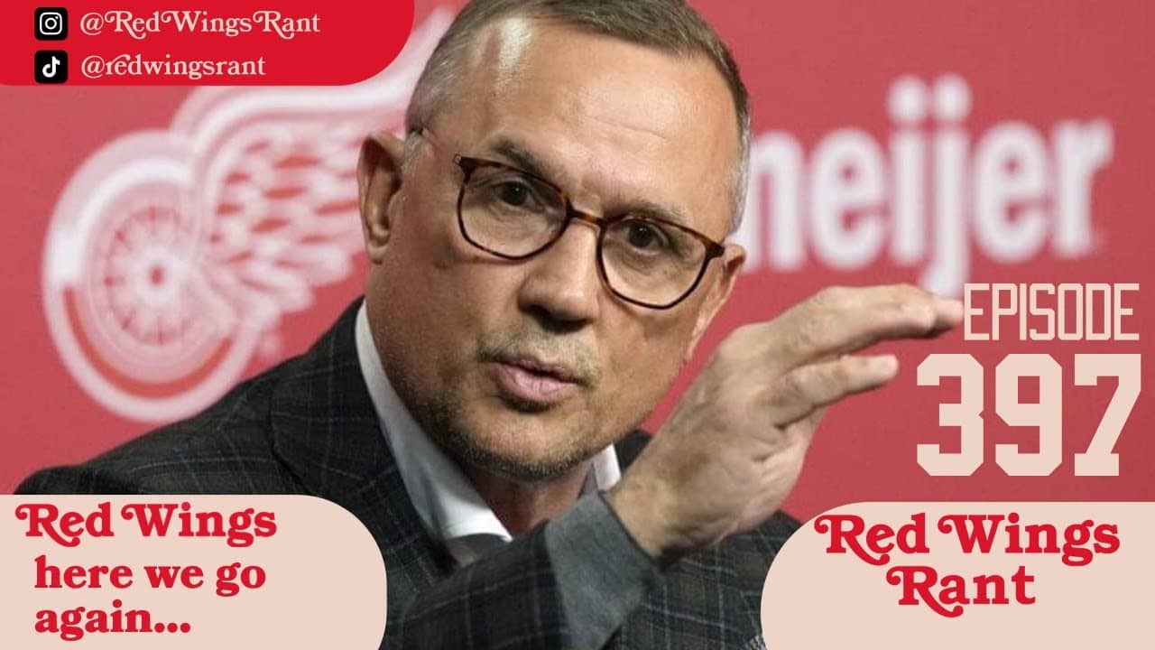Red Wings Have Same Problems. Same Speech. What’s Actually Changing?