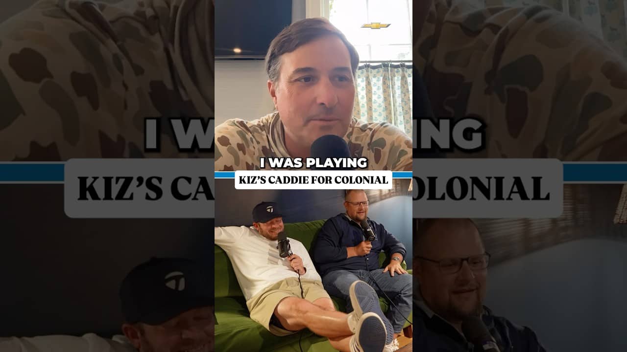 How Kiz’s buddy became his CADDIE for this week’s PGA Tour event 💀 @Chevrolet #Ad