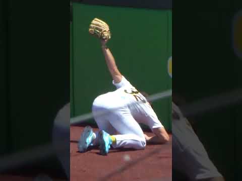 Colby Thomas reaches WAY up to grab this one! 👀