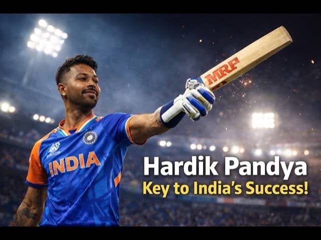 Hardik Pandya key to India's Success!