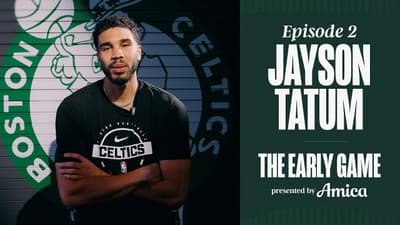 Jayson Tatum reconnects with his elementary school music teacher 💚 | The Early Game