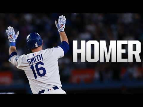 The 4th Dodgers homer of Friday Night Baseball belongs to Will Smith! 💪 | MLB Highlights
