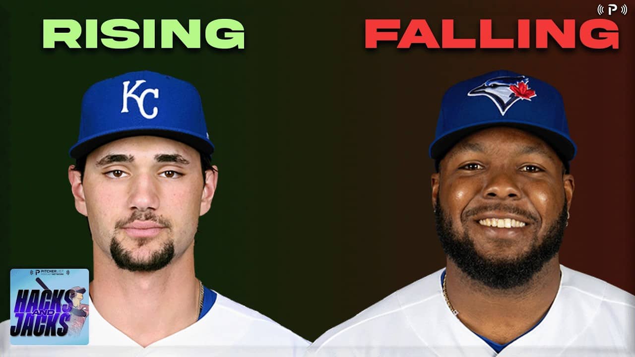 Fantasy Baseball Hitting Risers and Fallers I Hacks and Jacks EP 152