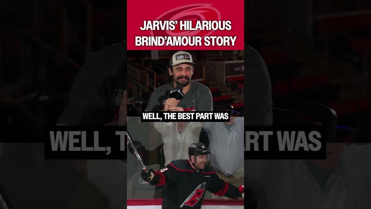 Jarvo tells HILARIOUS Brind'Amour story π€£