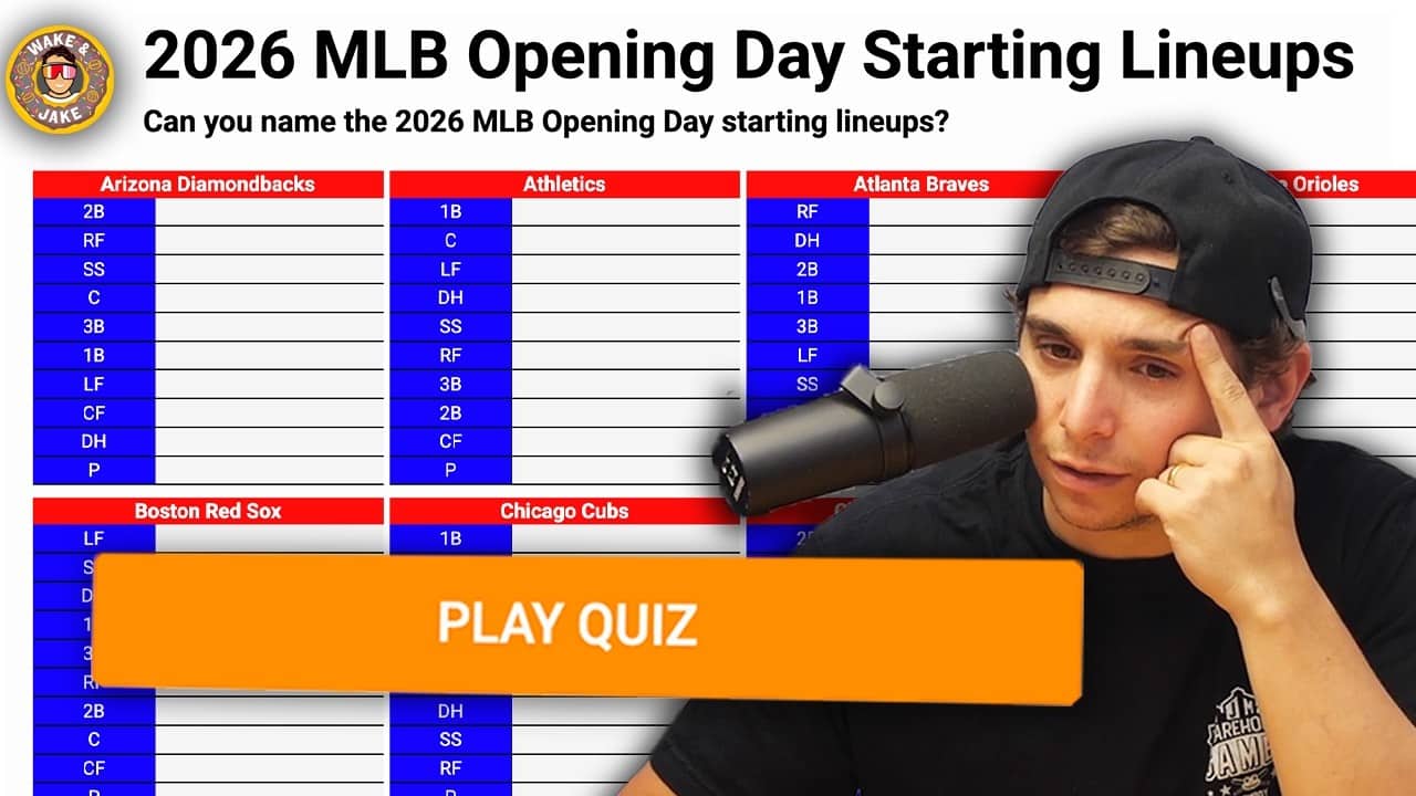 Can I Name Every MLB Team's Starting Lineup?