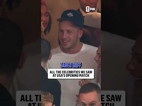 The stars were out in LA for the USMNT πΊπΈ