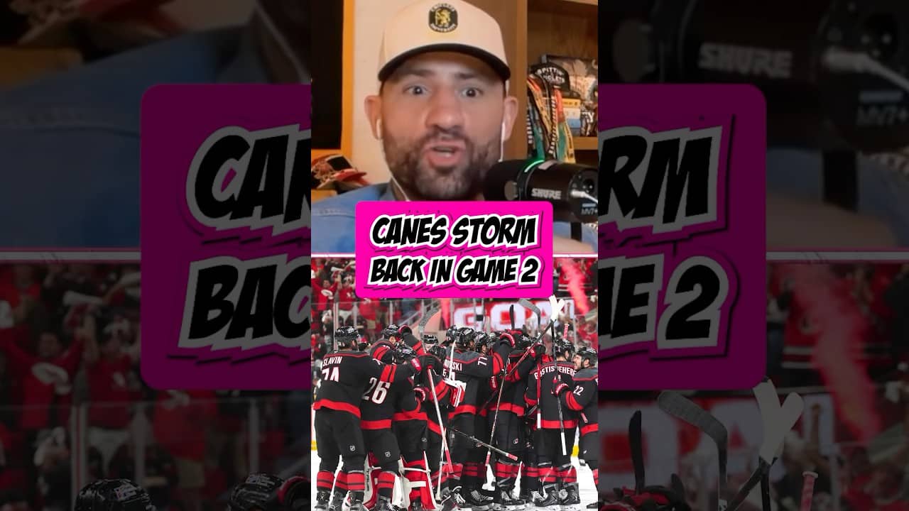 We got to witness an all-timer comeback from the Canes in Game 2 ๐ฟ