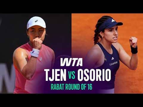 Janice Tjen vs. Camila Osorio | 2026 Rabat Round of 16 | WTA Match Highlights