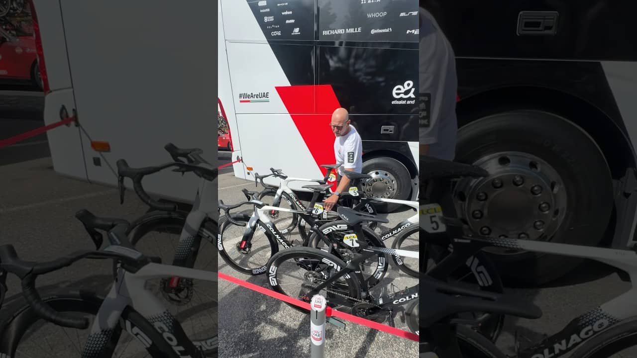 High Tech Tyre Pressure Monitor At UAE