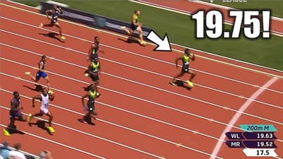 The 200 Meters Is Officially Broken