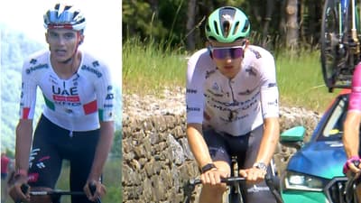 Paul Seixas Crash before Isaac del Toro Masterclass | Tour Auvergne - Rhône-Alpes 2026 Stage 7