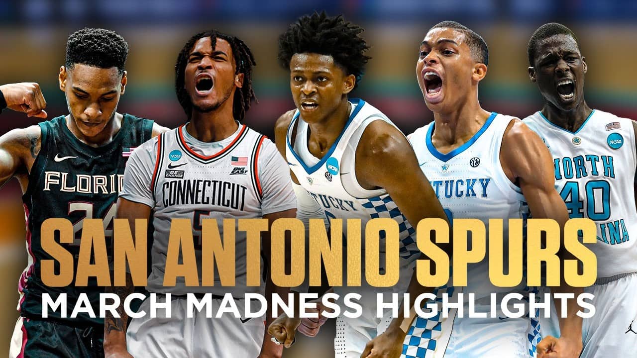 San Antonio Spurs in the 2026 NBA Finals: Top March Madness highlights