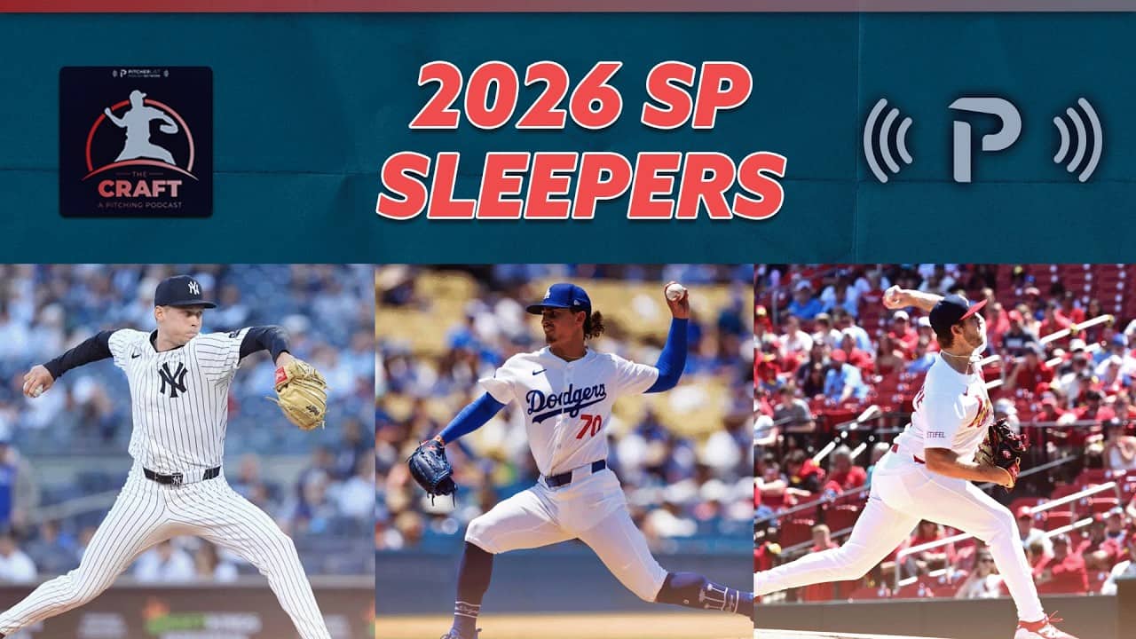 Starting Pitcher Sleepers with Nick Pollack and Eno Sarris I The Craft EP 73