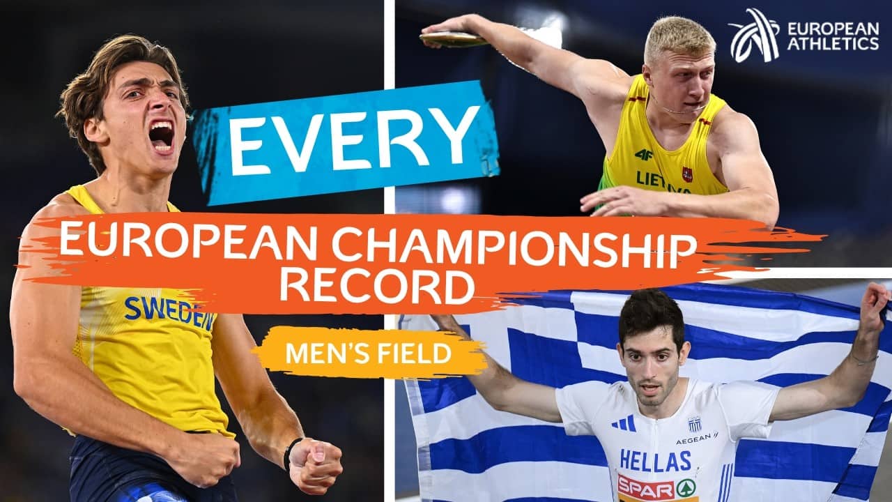 Every Men's Championship Record | FIELD Edition β‘οΈ European Athletics Championships