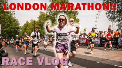 London Marathon Race Vlog!!