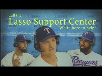 The Lasso Support Center is here to help