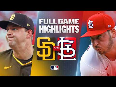 PADRES vs. CARDINALS Full Game Highlights (6/16/26) | MLB Highlights
