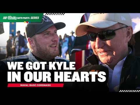 Austin Hill & Richard Childress Remember Kyle Busch After San Diego Win | NASCAR