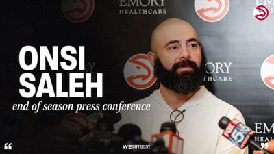 GM Onsi Saleh Atlanta Hawks End of Season Press Conference