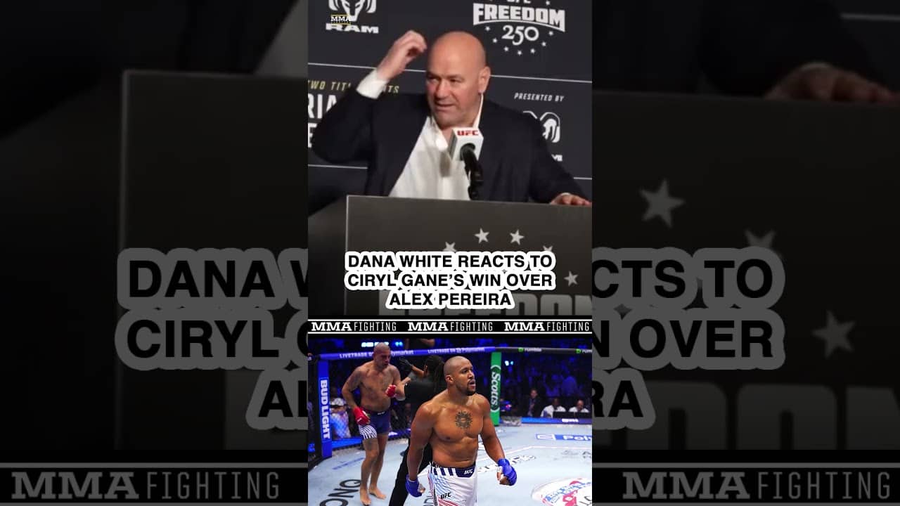'Ciryl looked great' - Dana White on Ciryl Gane vs. Alex Pereira