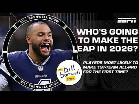 Which Players Are Most Likely to Make Their First 1st-Team All-Pro? | The Bill Barnwell Show