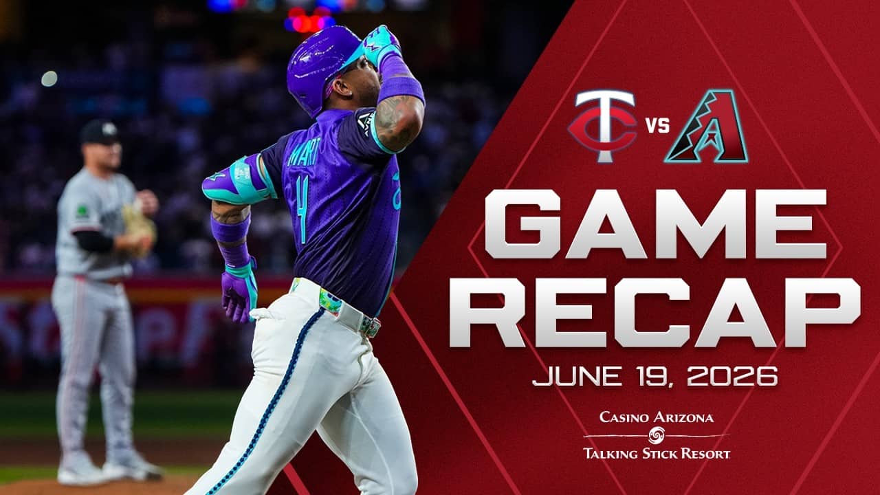 Twins vs. D-backs Game Highlights (6/19/26) | MLB Highlights | Arizona Diamondbacks